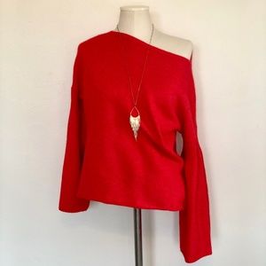 Lou & Grey Red Sweater - Size XS